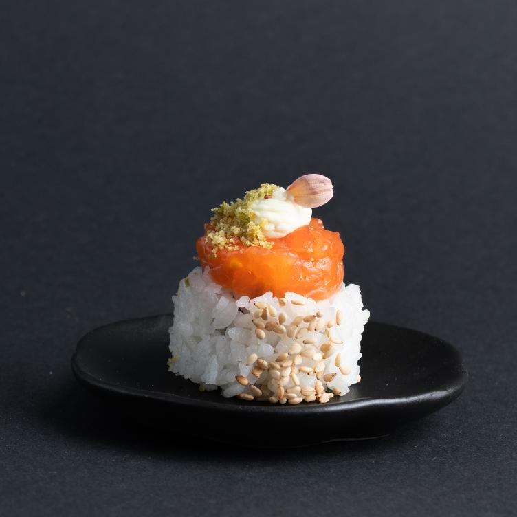 Salmon Tatar & Wasabi Mousse